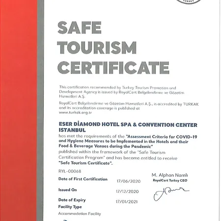 Eser Diamond & Convention Center Istanbul מלון